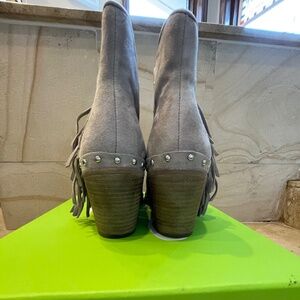 Sam Edelman grey suede booties - NEW!